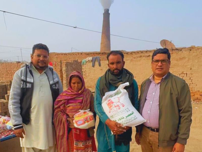 Uplifting Brick Kiln families by Harvest Pakistan